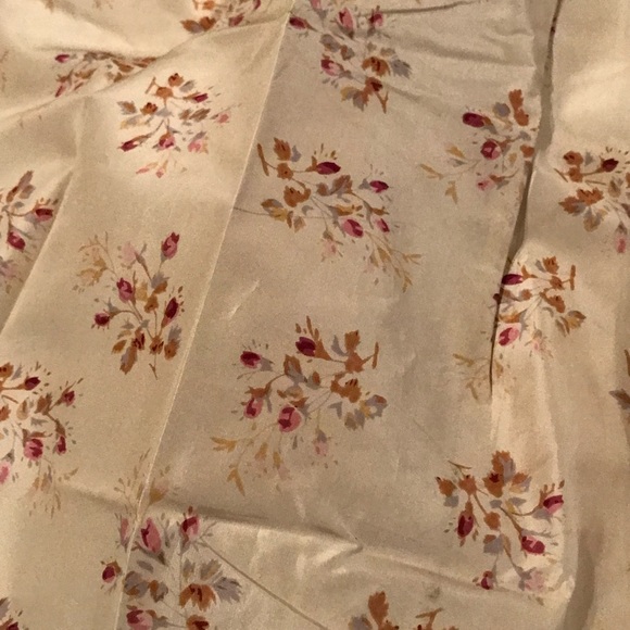 Stunning Rebecca Taylor Silk Flare Skirt With Pleats Size S 4 Lined Floral - Picture 3 of 5